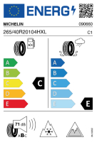 Pneumatici Auto Invernali MICHELIN X-SNOW 265/40 R20 104H XL - immagine 2