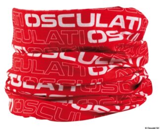 Bandana microfibra Osculati, stampa sublim. Rosso - 70.190.15-25RO Osculati Carte nautiche e portolani