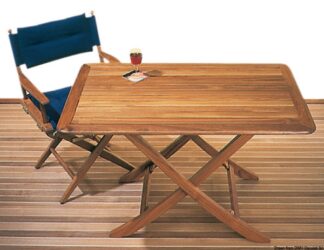 Tavolo teak 118x70 cm - 71.305.80 Osculati Teak