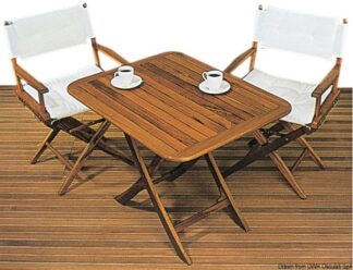 Tavolo pieghevole 70x45 cm - 71.305.76 Osculati Teak