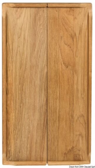 Tavolo teak pieghevole 70x64 cm - 71.202.00 Osculati Teak