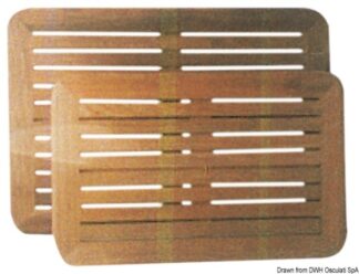 Piani tavolo in teak 55x80 cm - 71.307.29 Osculati Teak