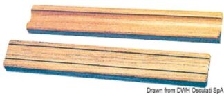 Gradini per bordo 305x45x22 cm - 71.309.00 Osculati Teak