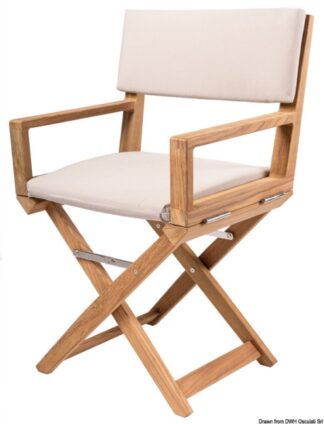 Sedia pieghevole ARC in Teak sabbia - 71.320.01 Osculati Teak