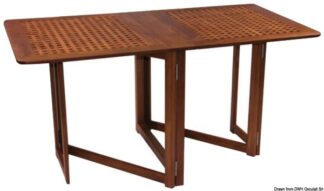 Tavolo teak pieghevole 78x145x70 cm - 71.356.60 Osculati Teak