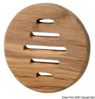 Frontalino protezione teak Ø 100 mm - 71.397.00 Osculati Teak