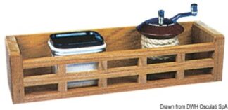 Contenitore in teak 300x85x70 mm - 71.517.00 Osculati Teak