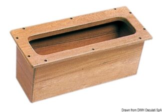 Box incasso teak 450x190x190 mm - 71.601.57 Osculati Teak