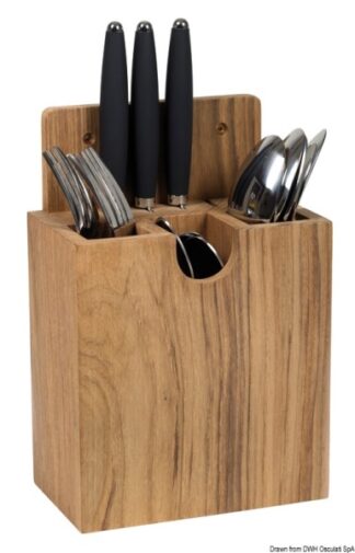 Portaposate ARC 15x21x8 cm - 71.602.15 Osculati Teak