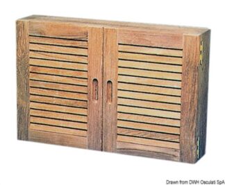 Armadietto teak 56 x 38 x 11 cm - 71.605.79 Osculati Teak