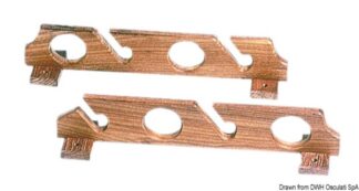 Portacanne teak 4 posti - 71.606.13 Osculati Teak