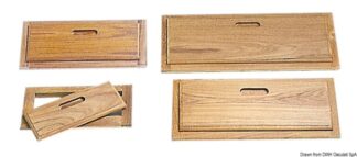 Frontali cassetti teak 525x225 mm - 71.607.36 Osculati Teak