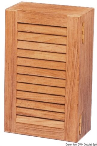 Armadietto cucina/bagno 375x275x112 mm - 71.607.40 Osculati Teak