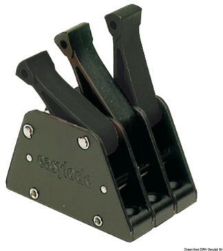 Easylock anodizzato nero triplo - 72.078.30 Osculati Stopper EASYLOCK