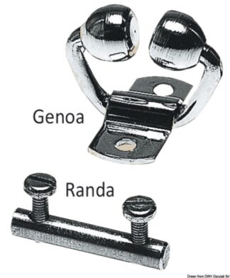 Easyfeeder per randa con tubo 8 mm - 72.230.25 Osculati Stopper EASYLOCK