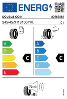 Pneumatici Auto Estivi DOUBLE-C DC100 245/45ZR18 100Y XL - immagine 3