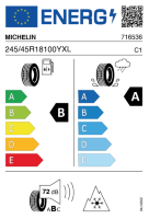 Pneumatici 4 stagioni Pneumatici 4 stagioni MICHELIN C3-SPO 245/45 R18 100Y XL - immagine 2