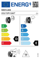Pneumatici Auto Invernali WESTLAKE SW618 205/70 R15 96 T - immagine 2