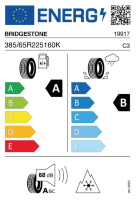 Pneumatici Furgone o Autocarro BRIDGESTONE ETRAILER 385/65 R22.5 160K - immagine 2