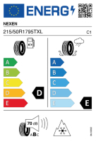 Pneumatici Auto Invernali NEXEN WH43 215/50 R17 95 T XL - immagine 2