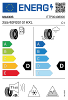 Pneumatici Auto Invernali MAXXIS PR-ICE 255/40 R20 101T XL - immagine 2