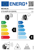Pneumatici Auto Invernali MICHELIN X-SNOW 275/40 R19 105H XL - immagine 2