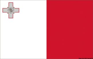 Bandiera Malta 40 x 60 cm - 35.439.03 Osculati Segnavento, bandiere, portachiavi