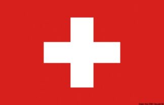 Bandiera Svizzera 80 X 120 cm - 35.458.06 Osculati Segnavento, bandiere, portachiavi