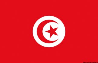 Bandiera Tunisia 40 x 60 cm - 35.438.03 Osculati Segnavento, bandiere, portachiavi