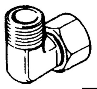 Raccordo per Pompe Ultaflex a 90°-3/8 (EF38) - 45.290.31 Osculati Timonerie