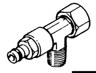 Raccordo per Pompe Ultaflex a T 3/8 (VFN38) - 45.290.33 Osculati Timonerie