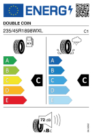 Pneumatici Auto Estivi DOUBLE-C DC100 235/45 R18 98 W XL - immagine 2