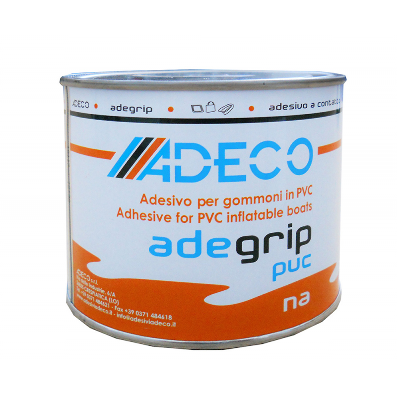 Colle ADESIVO PER PVC GR.500 Adeco (acq.min. unità)