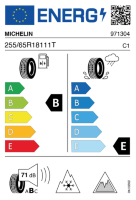 Pneumatici Auto Invernali MICHELIN X-SNOW 255/65 R18 111T - immagine 2