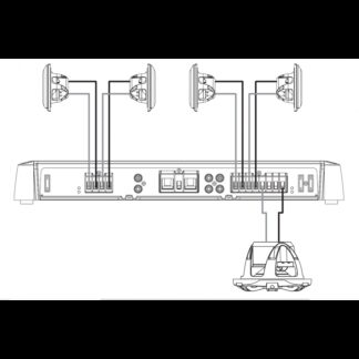 Amplificatori Fusion AMPLIFICATORE SG-DA51600 5 CANALI Fusion (acq.min. unità)