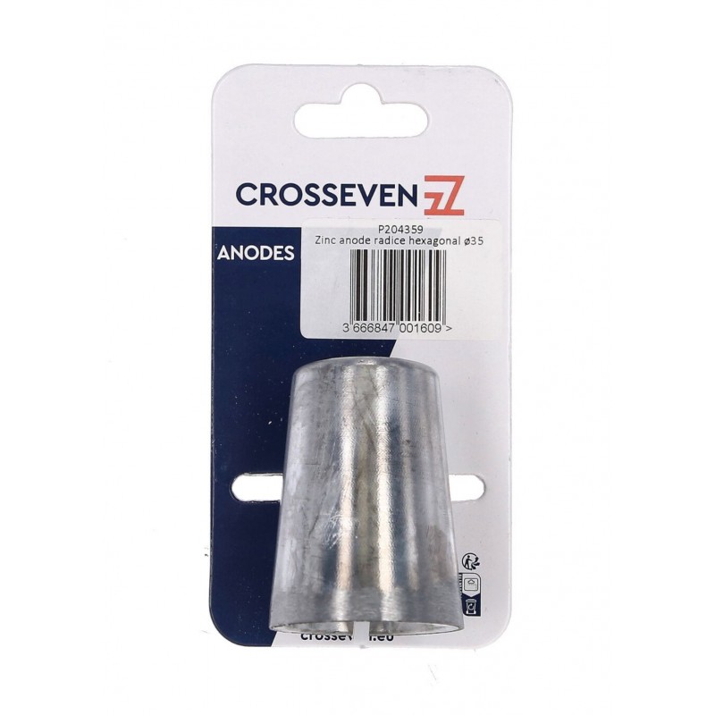 Anodi di Protezione Crosseven ANODO ZINCO OGIVA CONICA Ø50 Crosseven (acq.min. unità)