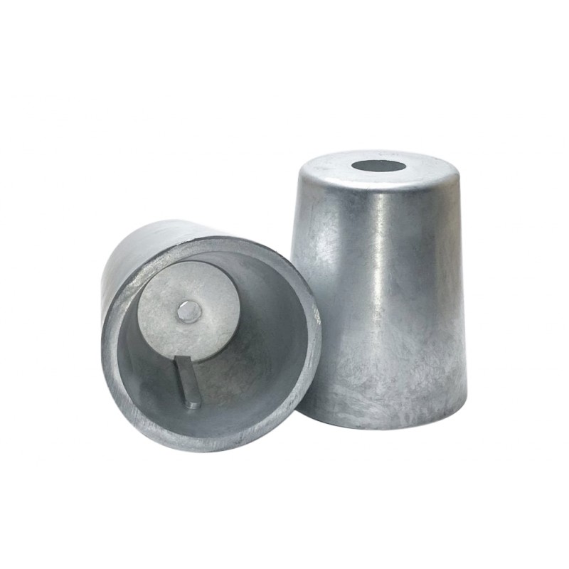 Anodi di Protezione Crosseven ANODO ZINCO OGIVA CONICA Ø50 Crosseven (acq.min. unità) - immagine 2