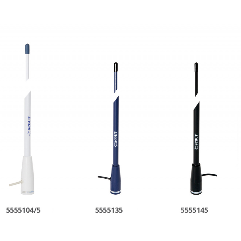 Antenne VHF, CB, GPS ANTENNA VHF CM.150 Scout Telecomunicazioni (acq.min. unità) - immagine 2