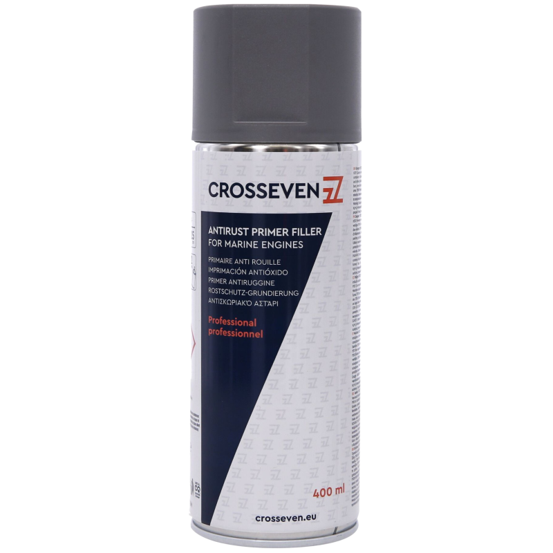 Vernici Spray ANTIRUST GRIGIO SPRAY 400 ML Crosseven (acq.min. unità) - immagine 2