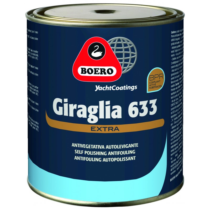 Primer, Antivegetative ANTIVEG. GIRAGLIA 633 BIANCO 5L Boero (acq.min. unità)