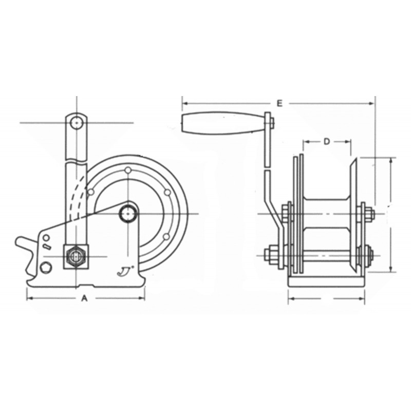 Argani Manuali ARGANELLO KG.900 (acq.min. unità) - immagine 2
