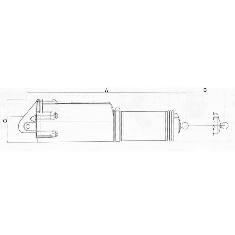 Flap Uflex ATTUATORE AC 12 MM.273/330 Uflex (acq.min. unità) - immagine 2