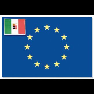 Tabelle e Bandiere Adesive BANDIERA ADESIVA EUROPA CM.20X30 ERREGRAFICA (acq.min. unità)