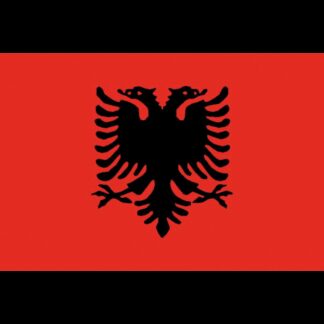 Bandiere in Tessuto BANDIERA ALBANIA CM.40X60 Adria Bandiere (acq.min. unità)