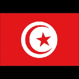 Bandiere in Tessuto BANDIERA TUNISIA CM.20X30 Adria Bandiere (acq.min. unità)