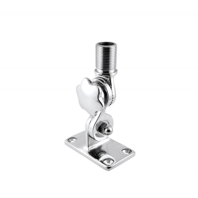 Accessori e basi BASE ANTENNA INOX 316 DOPPIO SNODO Marine Town (acq.min. unità)