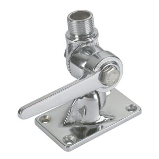 Accessori e basi BASE ANTENNA OTTONE DOPPIO SNODO Foresti (acq.min. unità)