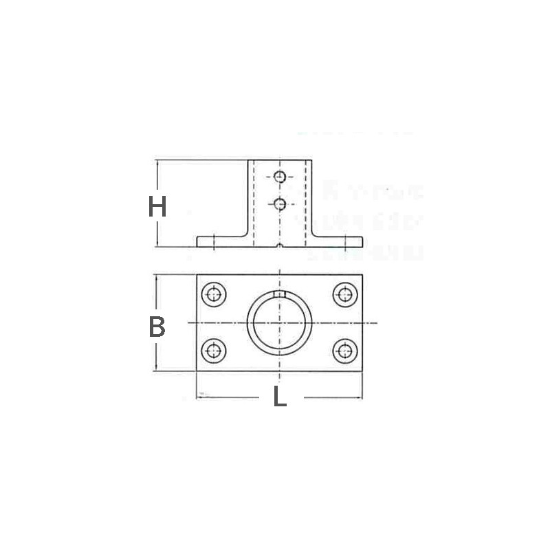 Raccordi in Acciaio Microfuso BASE RETT. INOX 90° Ø MM.22 (acq.min. unità) - immagine 2