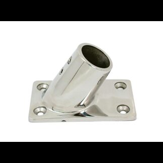 Raccordi in Acciaio Microfuso BASE RETT. INOX 60° Ø MM.25 (acq.min. unità)