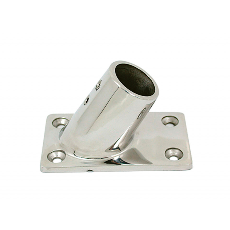 Raccordi in Acciaio Microfuso BASE RETT. INOX 60° Ø MM.22 (acq.min. unità)